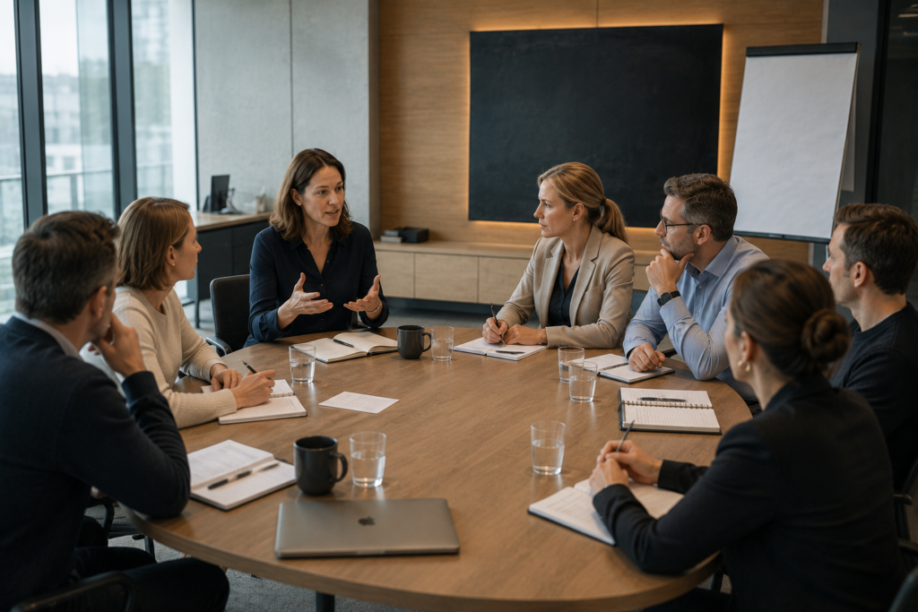 Editorial 2 A Teamleitungen hatten sie schon Kanzleiprofiling Marion Ketteler Szene Buero Coaching Teamleitende